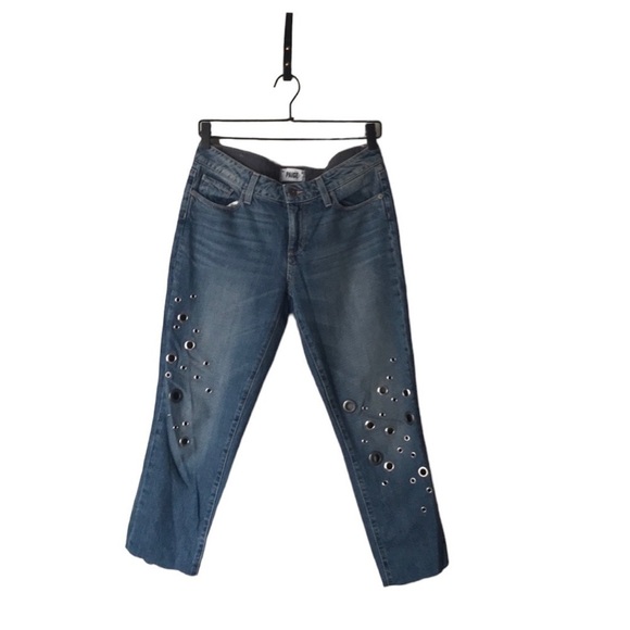 PAIGE Denim - Paige grommet jeans